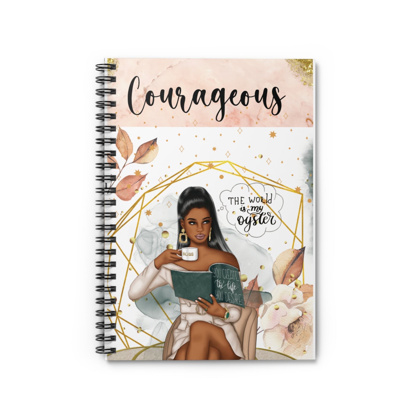 Courageous Spiral Notebook