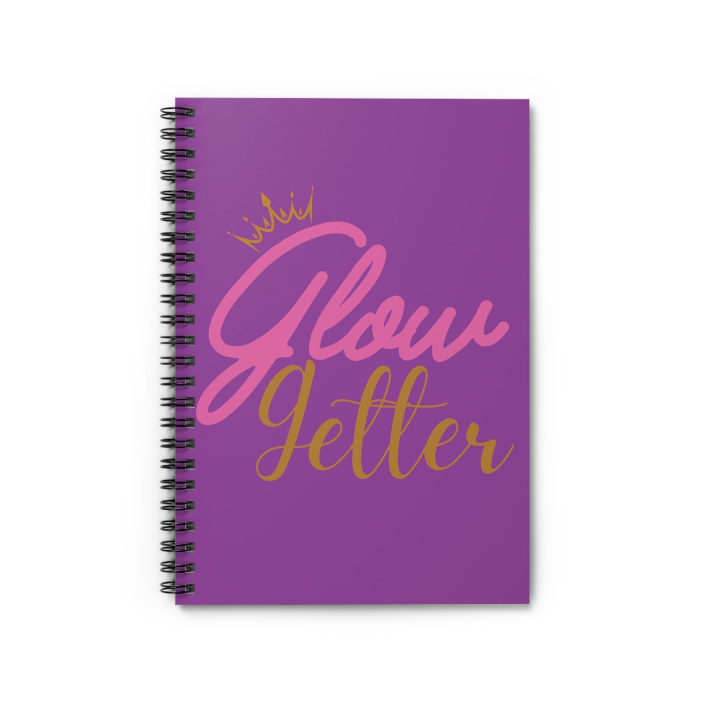 "Unstoppable Glow 2025 Spiral-Bound Journal - Your Path to Growth and Greatness"