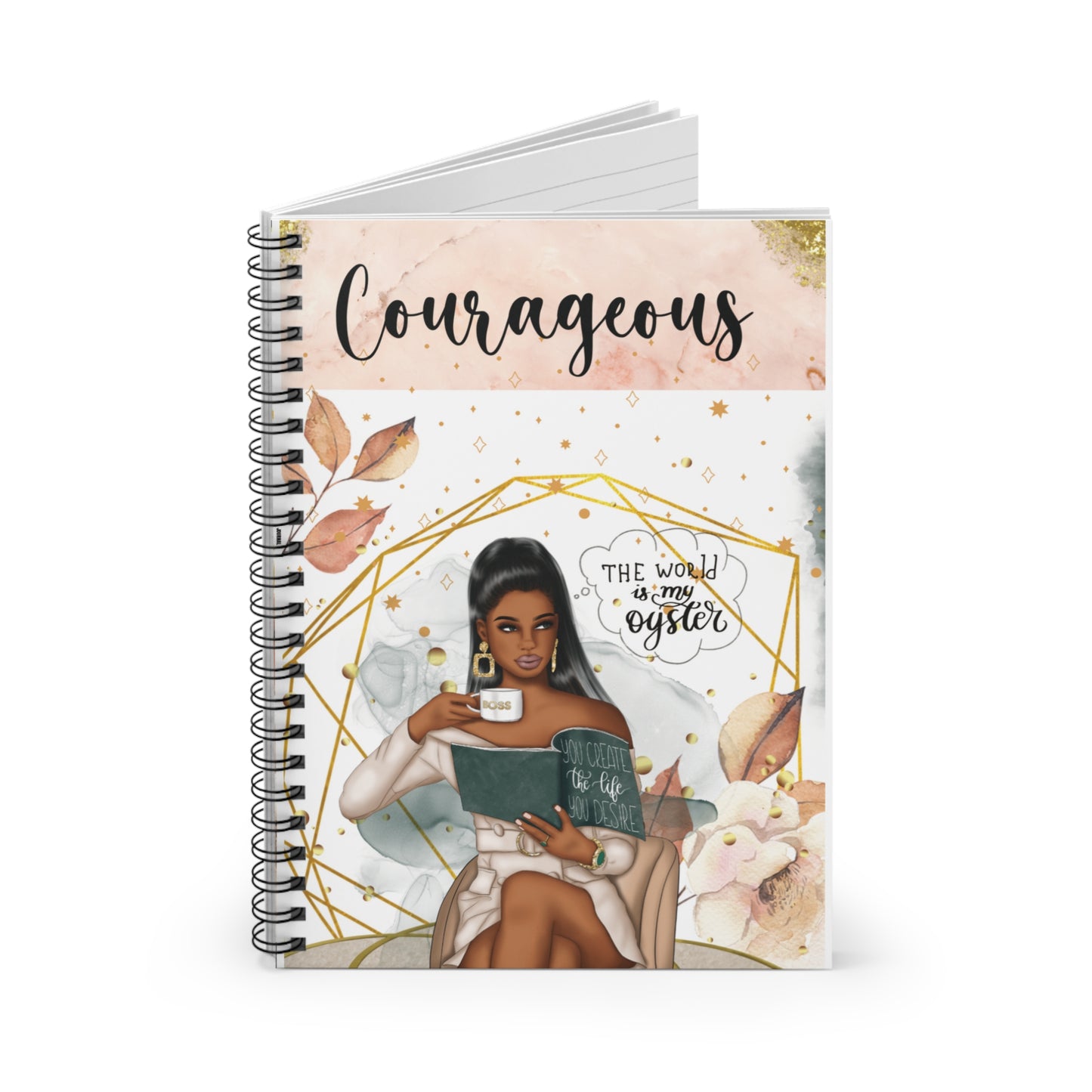 Courageous Spiral Notebook