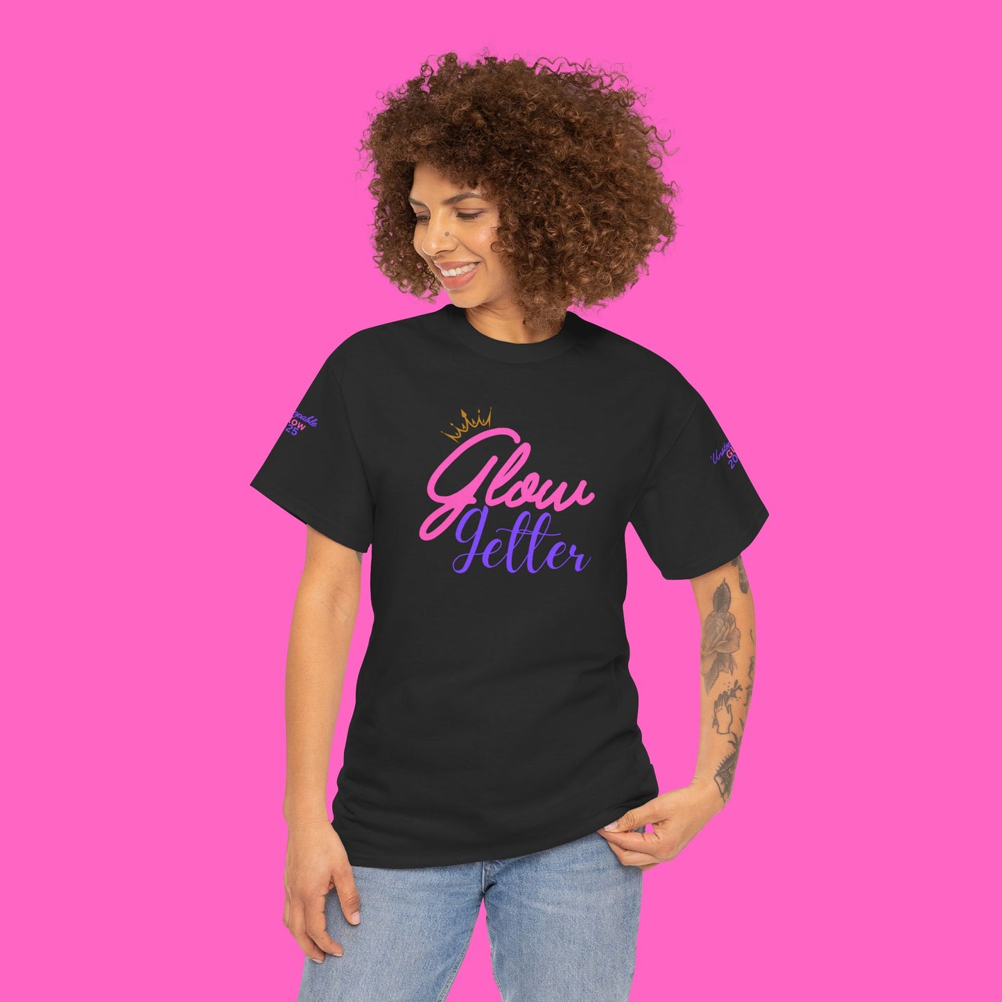 "Unstoppable Glow 2025 T-Shirt - Exclusive Early Sign-Up Edition"