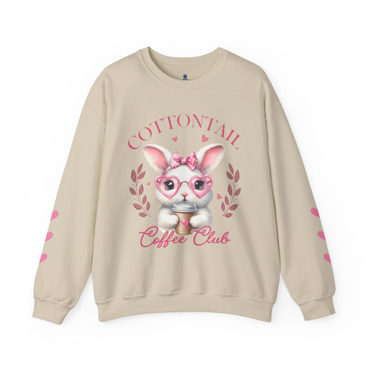 Cottontail Coffee Club Sweatshirt - Unisex Heavy Blend™ Crewneck