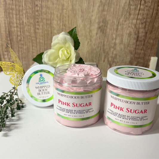 Pink Sugar Whipped Body Butter (8oz Jar)