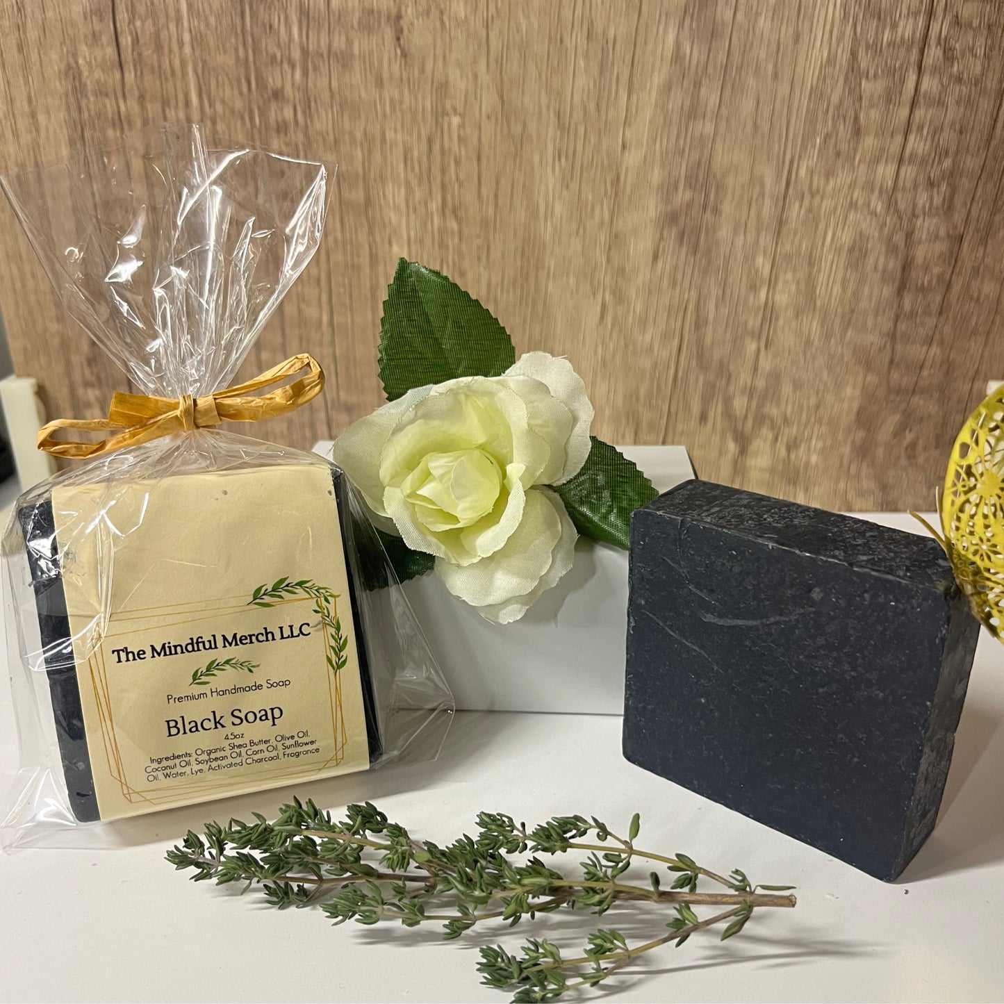 Black Soap Handmade Bar