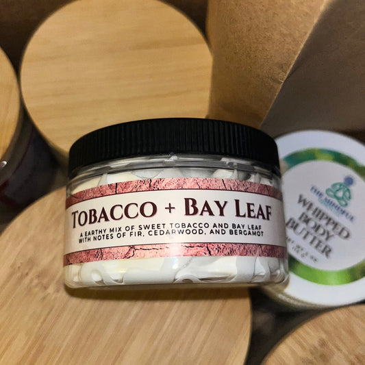 Men’s Tobacco & Bay Leaf Body Butter (4oz jar)