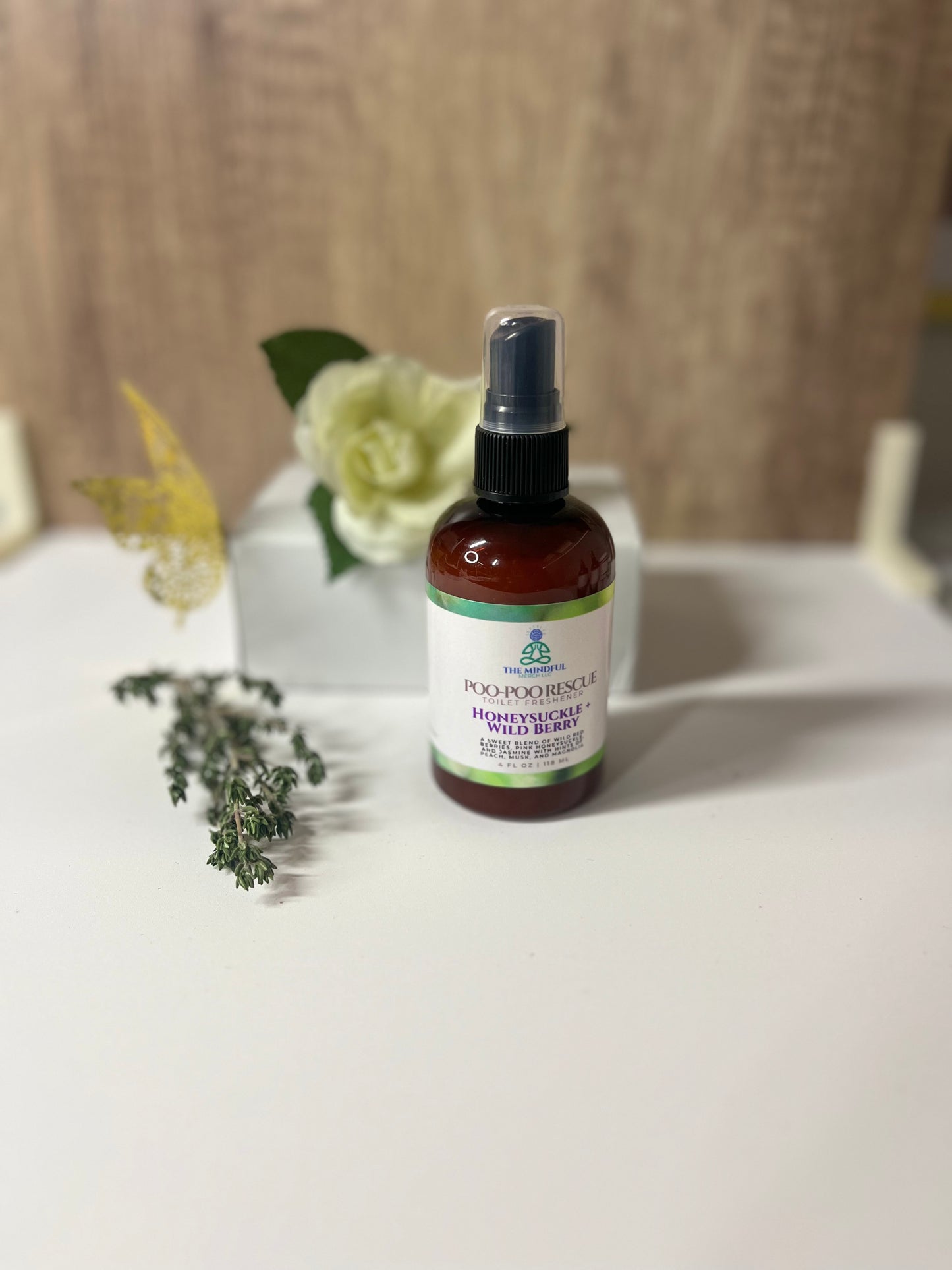 Honeysuckle + Wild Berry Poo Poo Rescue Spray 4fl oz.