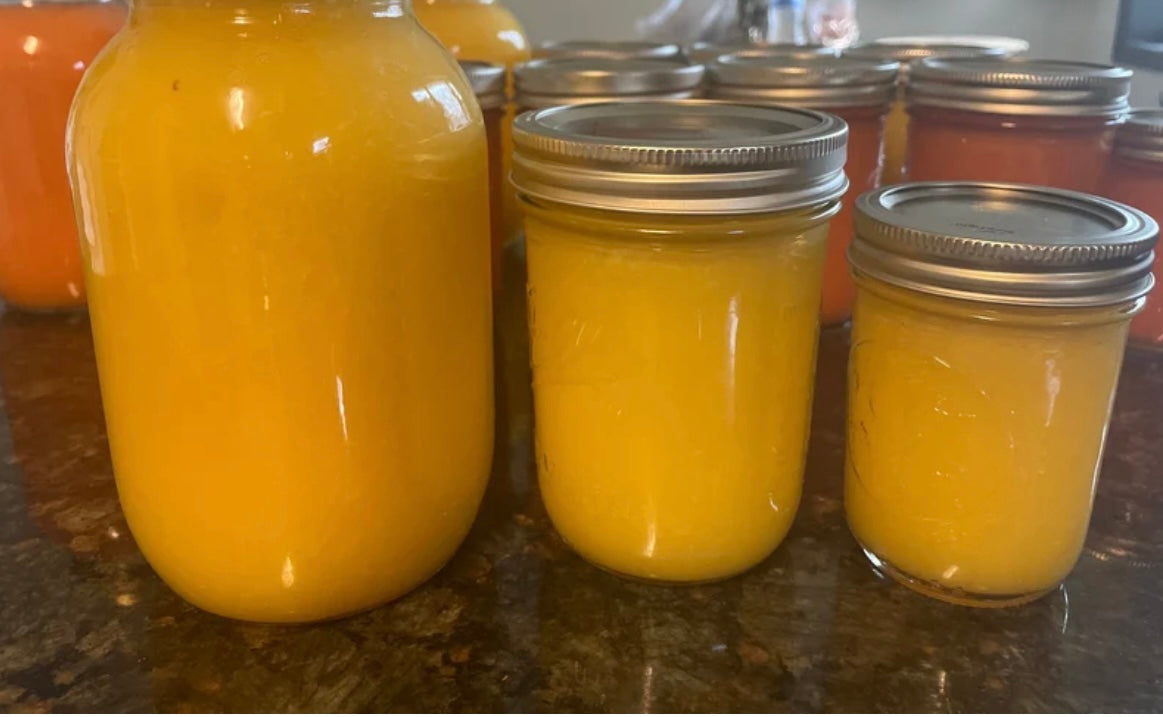 Jar Of Seamoss Infused With Mango & Pineapple