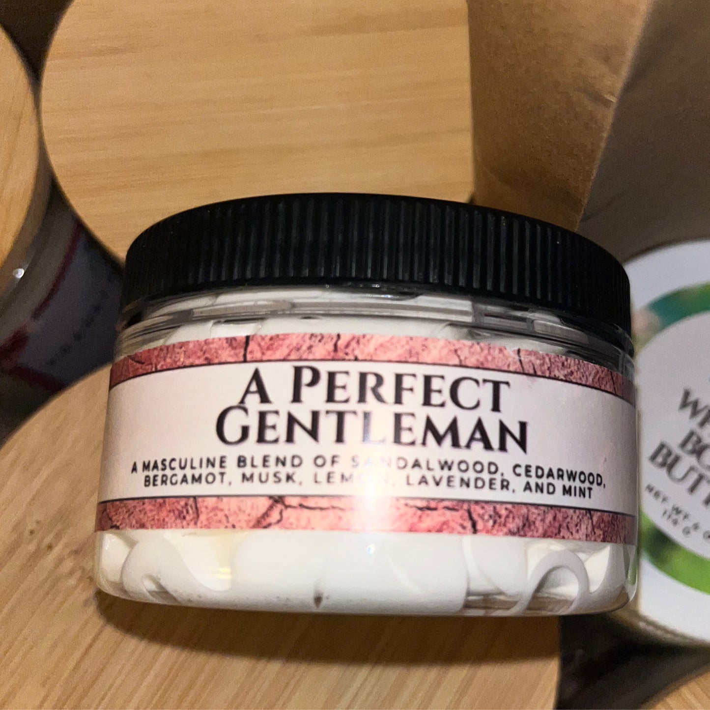 Men’s A Perfect Gentlemen Whipped Body Butter (4 oz jar)